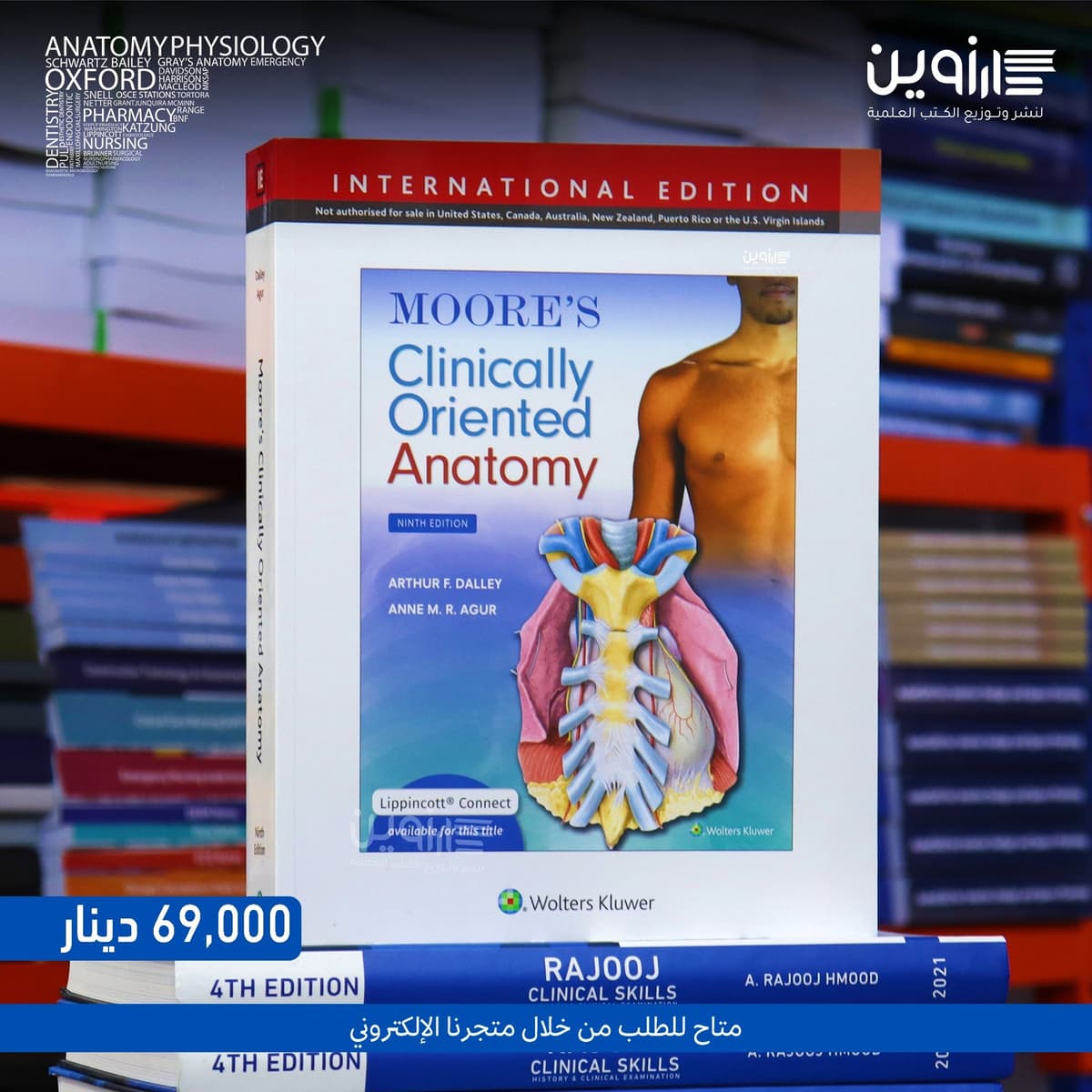 Clinically oriented anatomy by MOORE 9th ed